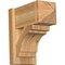 Ekena Millwork Merced Arts & Crafts Rough Sawn Outlooker, Western Red Cedar, 8"W x 16"D x 16"H OUT08X16X16MRC03RWR - alternate 1